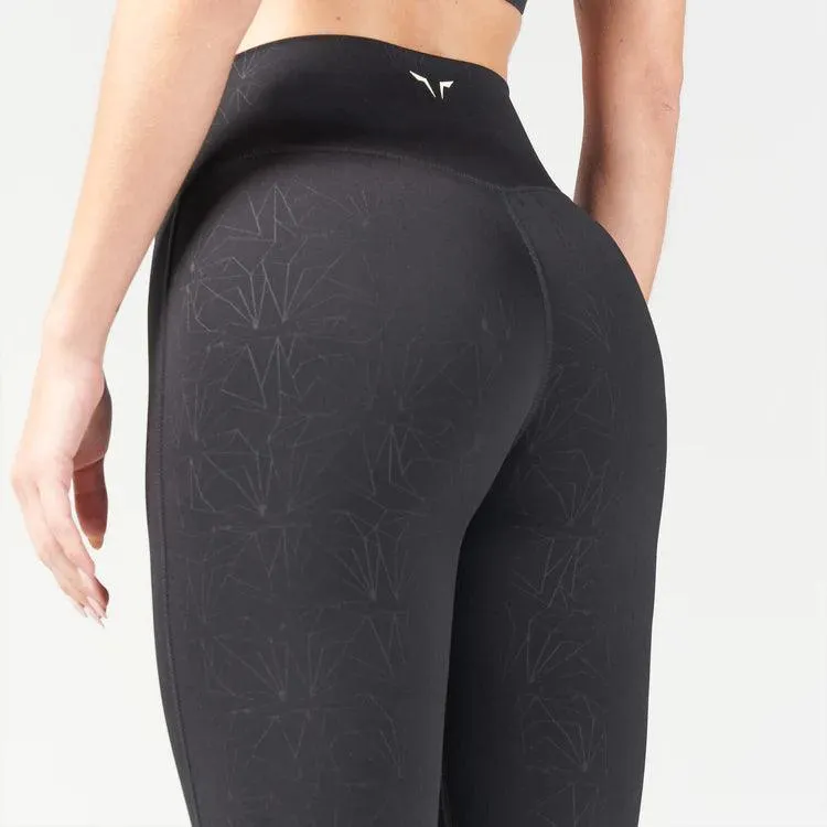 Leggings Core Agile Reimagined - Svartar