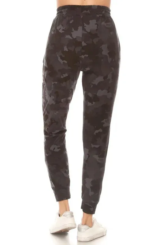 Leggings Depot Plus Size Buttery Soft Joggers with Drawstring