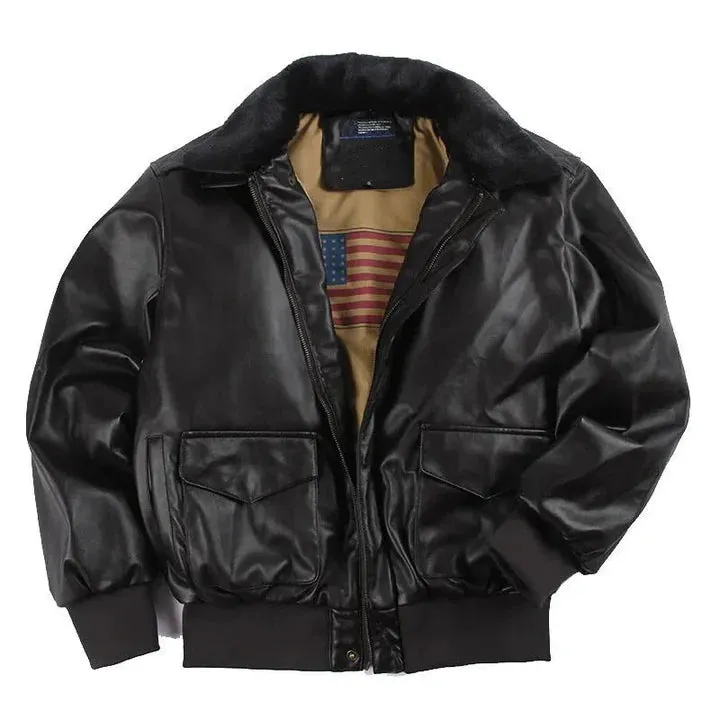 Lester - winter vintage leader motorjas