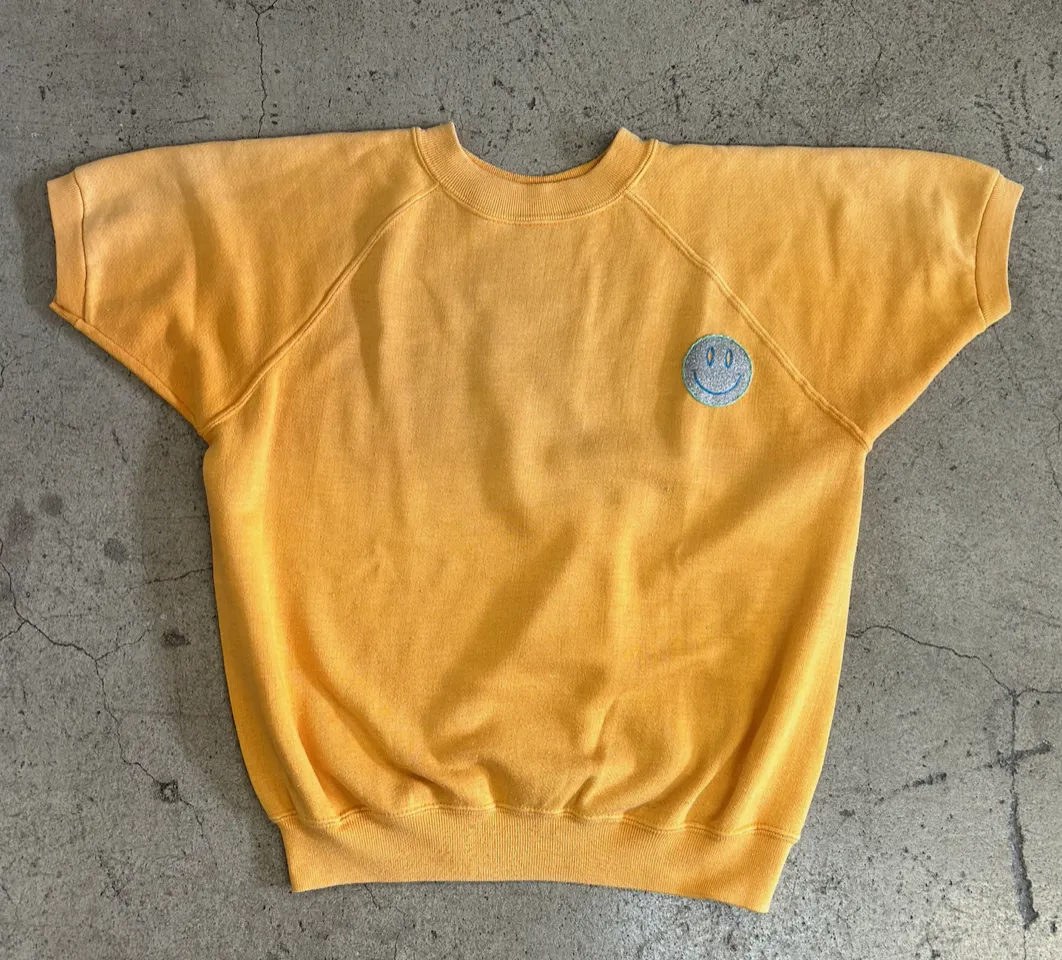 LEXI VINTAGE SHORT SLEEVE SWEATSHIRT