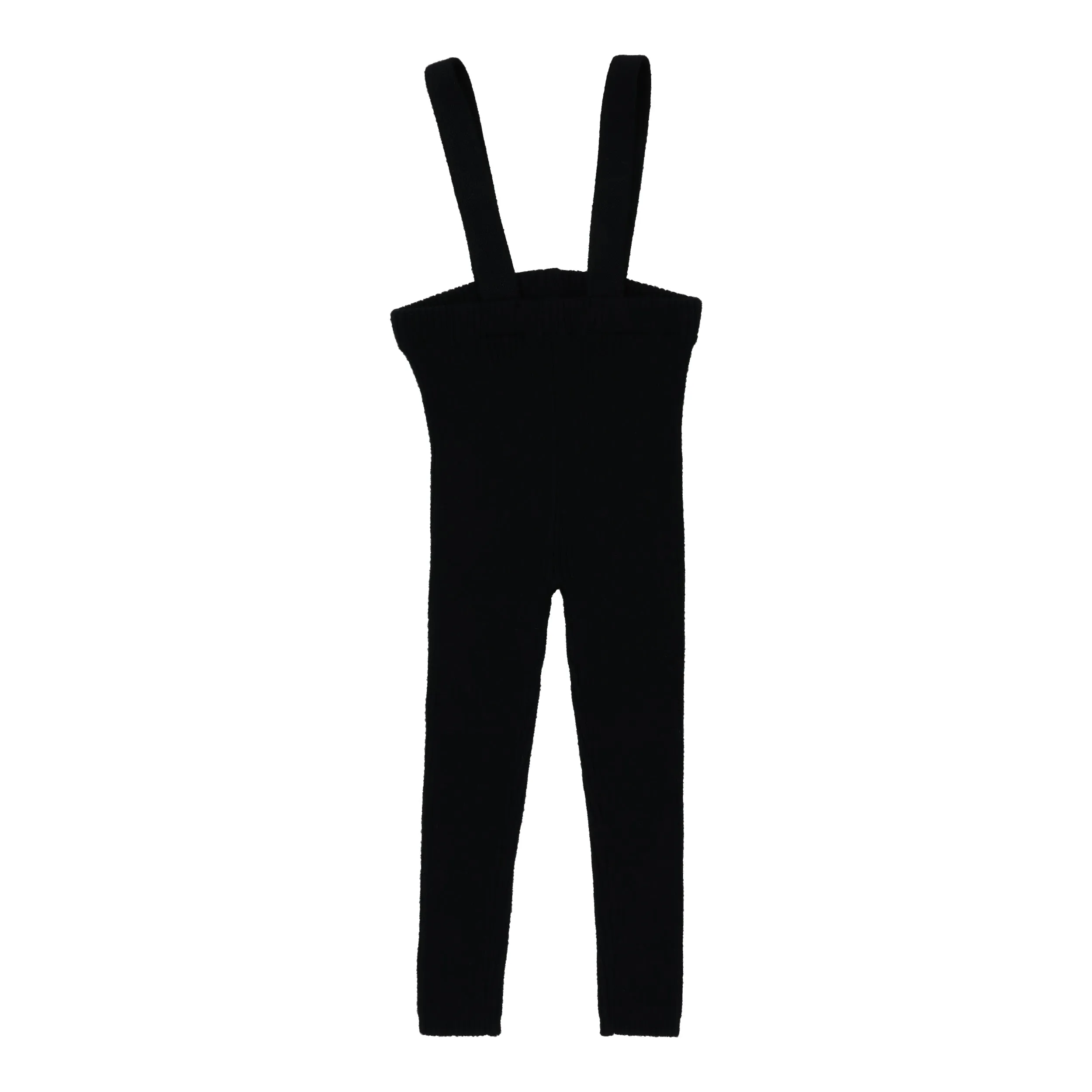Lil Legs Suspender Leggings - Black