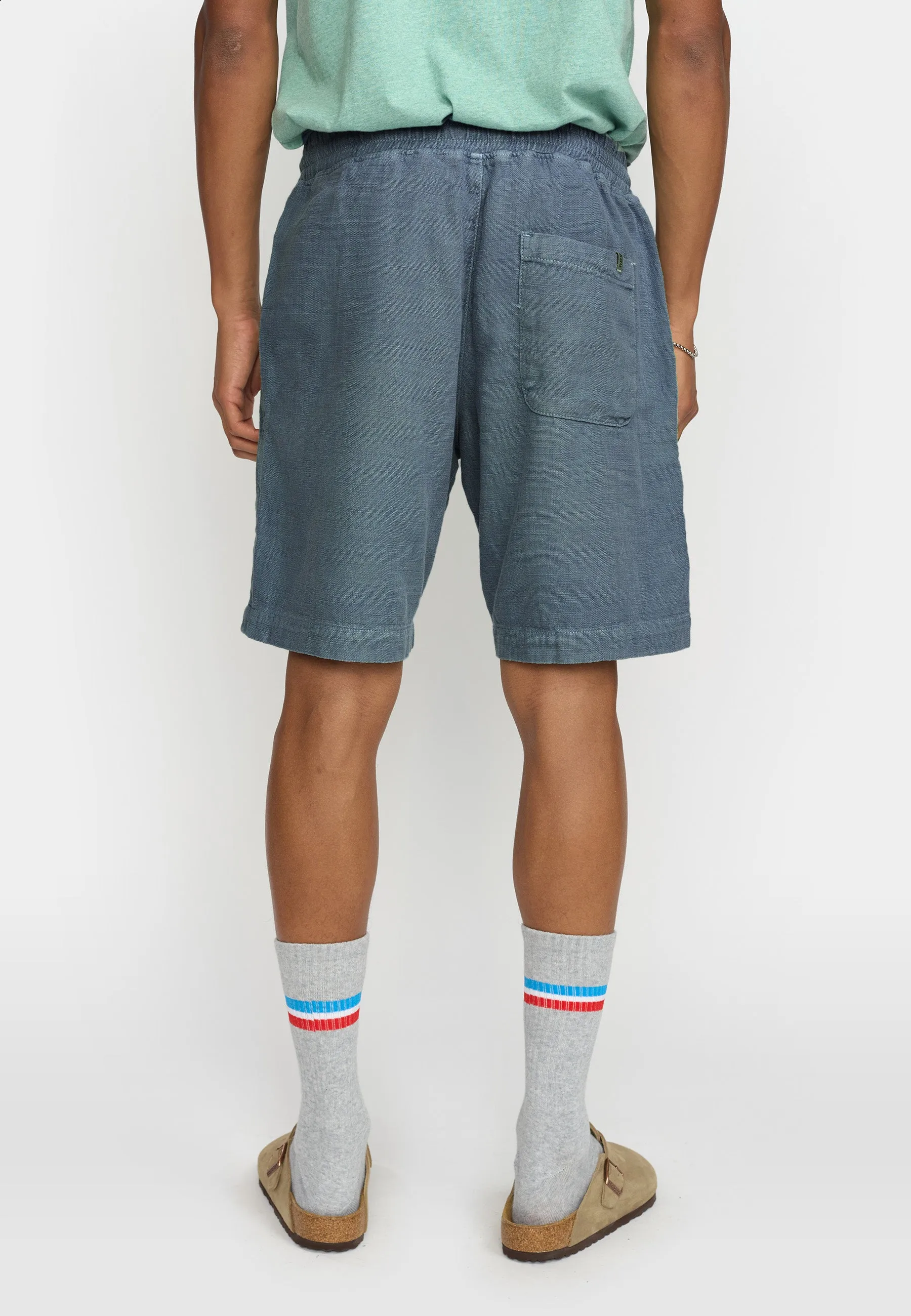 Long Casual Shorts / 4070 - Blue
