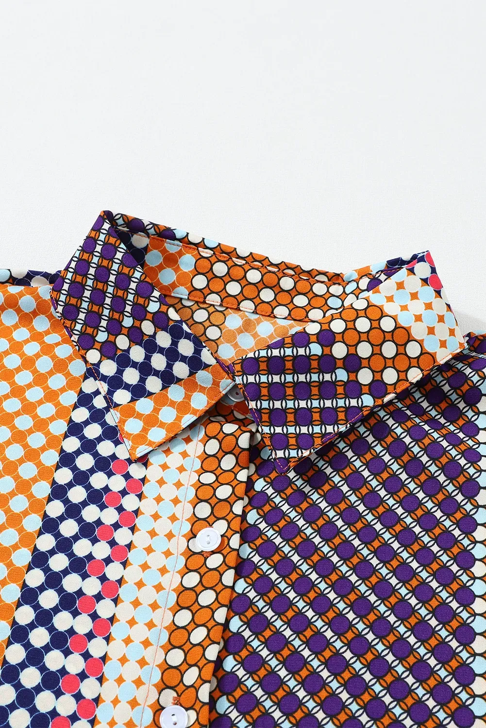 Long Sleeve Button Down Shift Shirt