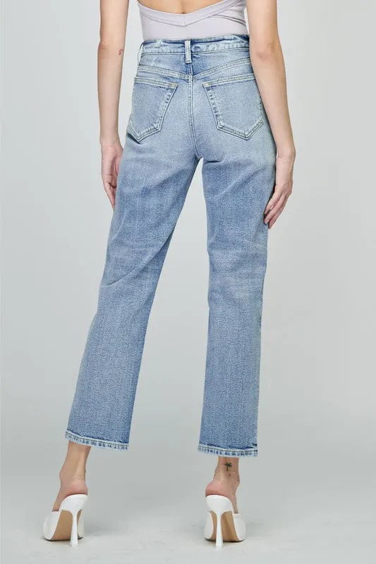 Loui High Rise Straight Jean