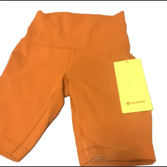 LULULEMON WUNDER TRAIN HIGH RISE YOGA SHORT 8” SIZE 4 NEW EVERLUX FABRIC