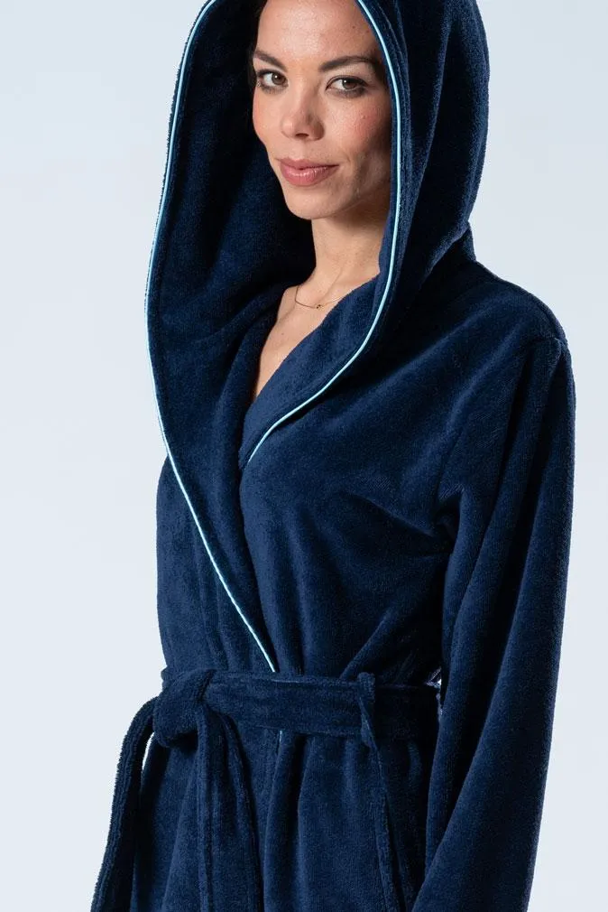 Luxe Hooded Bamboo Blend Robe