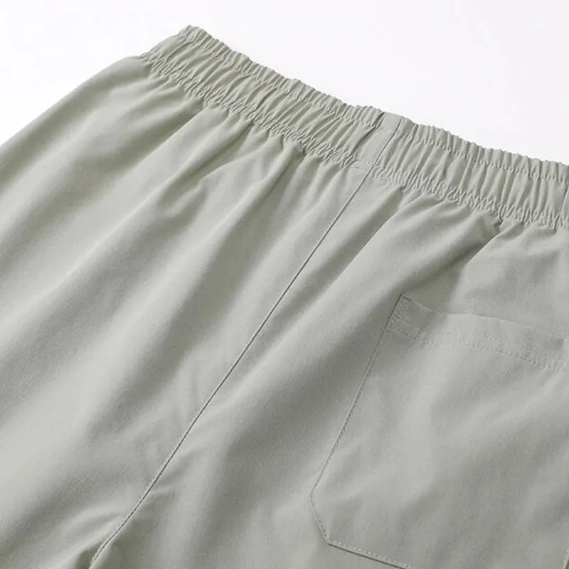 Men Shorts Slim Sports Five-Point Pants