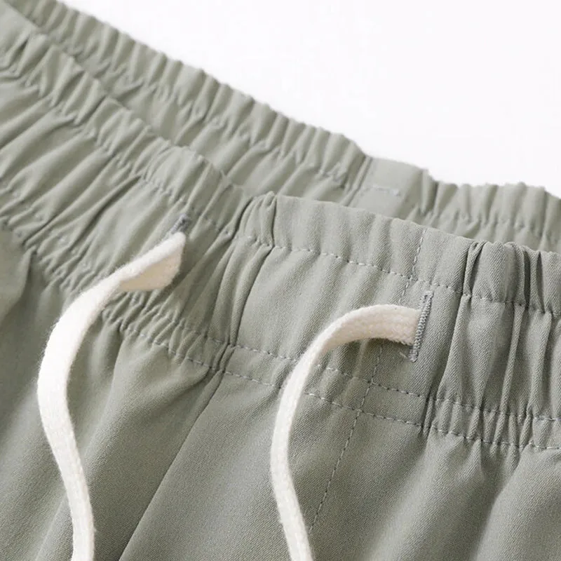 Men Shorts Slim Sports Five-Point Pants
