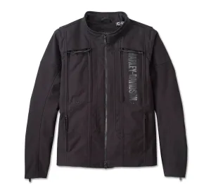 Men's Glide Switchback Lite Riding Jacket - Harley Black