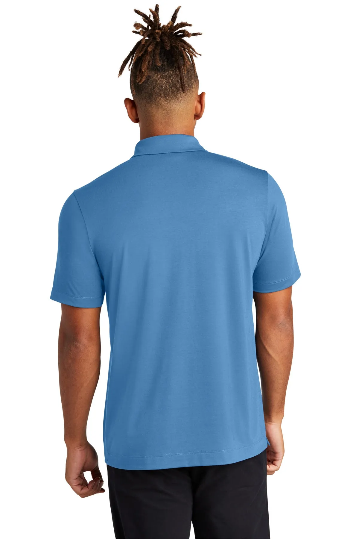 Mercer Mettle Stretch Jersey Polo MM1014 Parisian Blue