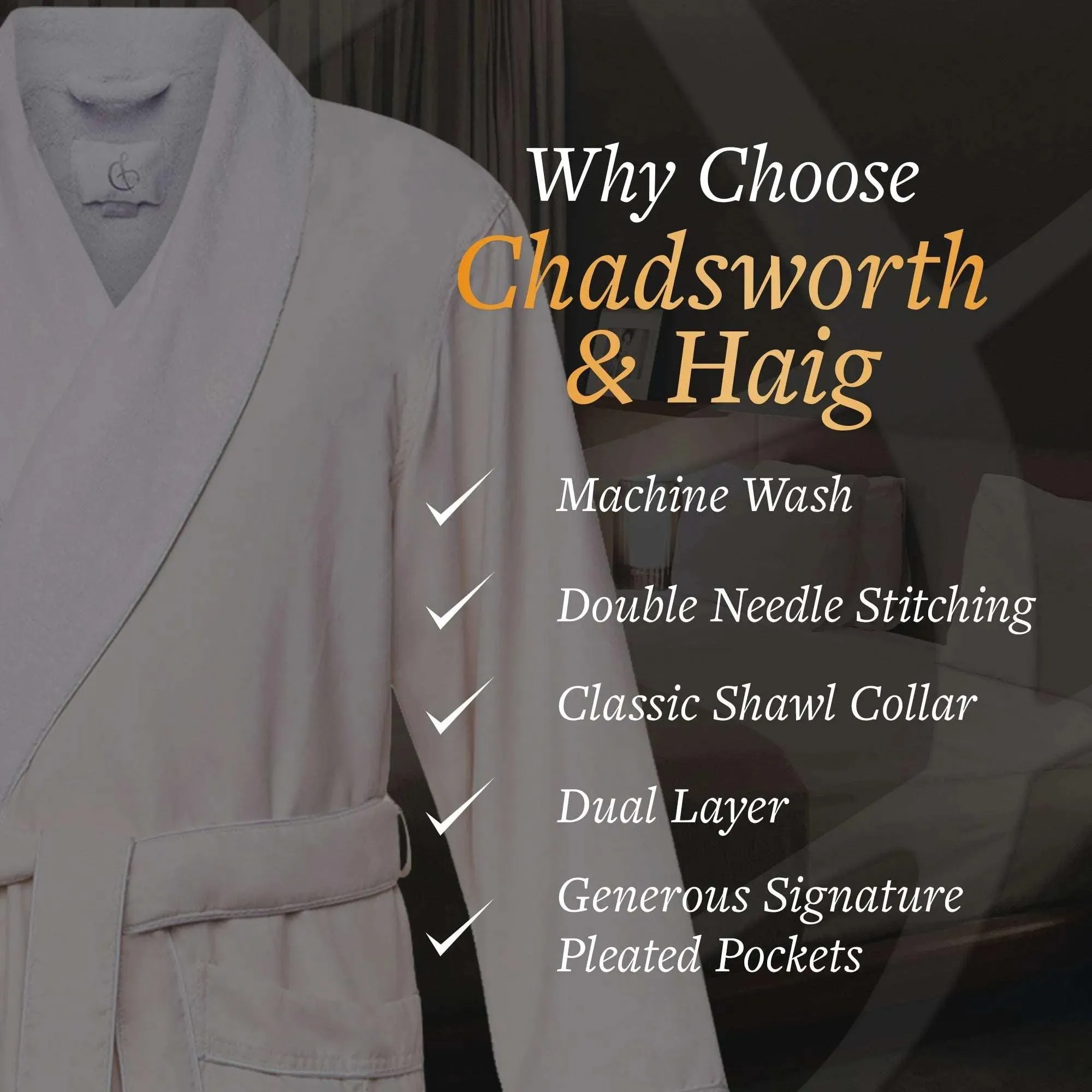 Microfiber Plush Robe with Minx Plush Lining | Style: MPR3000