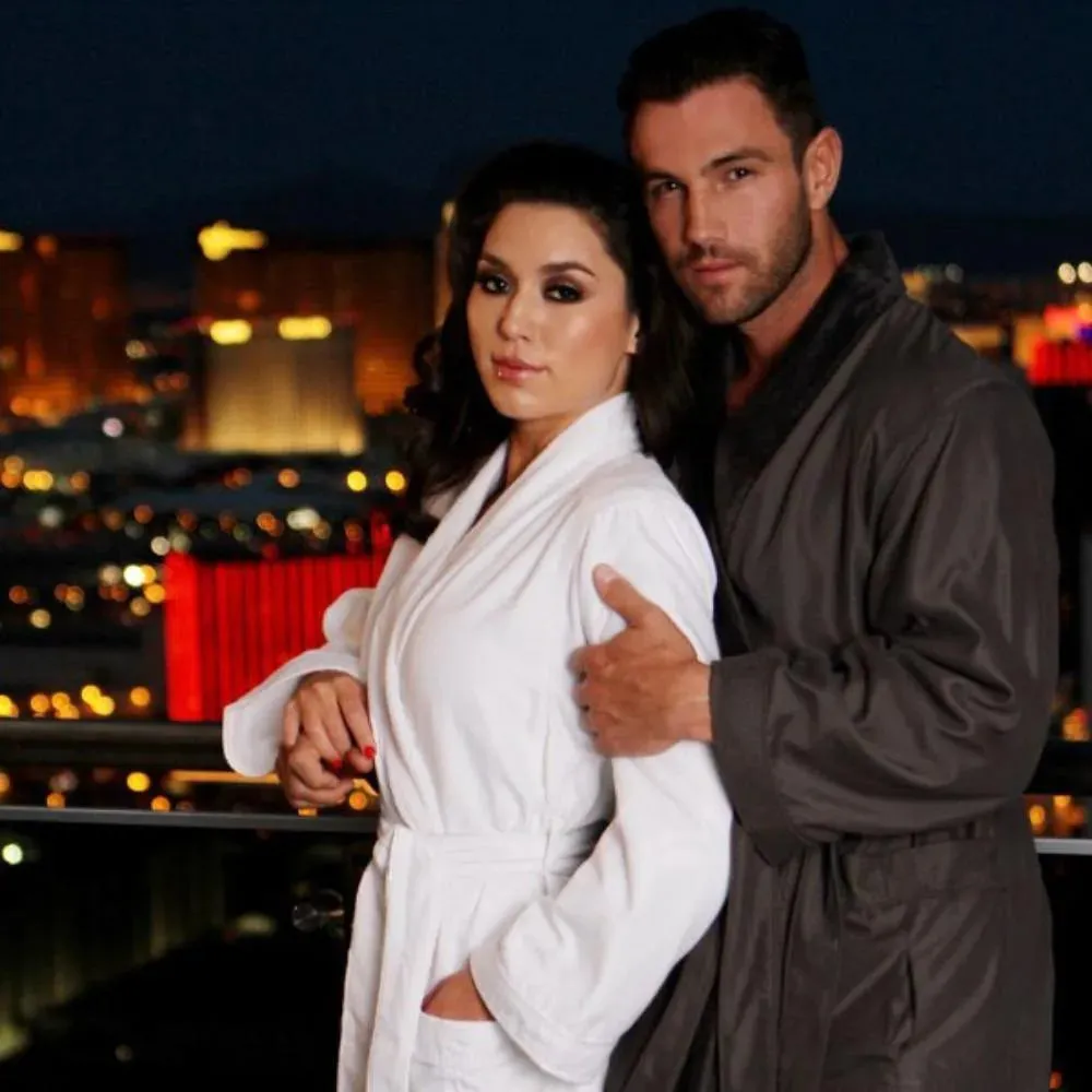 Microfiber Plush Robe with Minx Plush Lining | Style: MPR3000