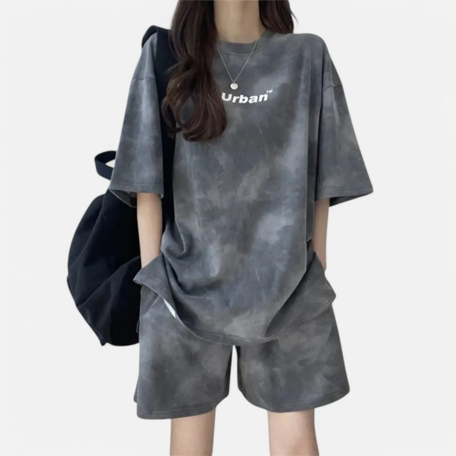 Monacogents | Casual Tie-Dye T-Shirt & Shorts Set