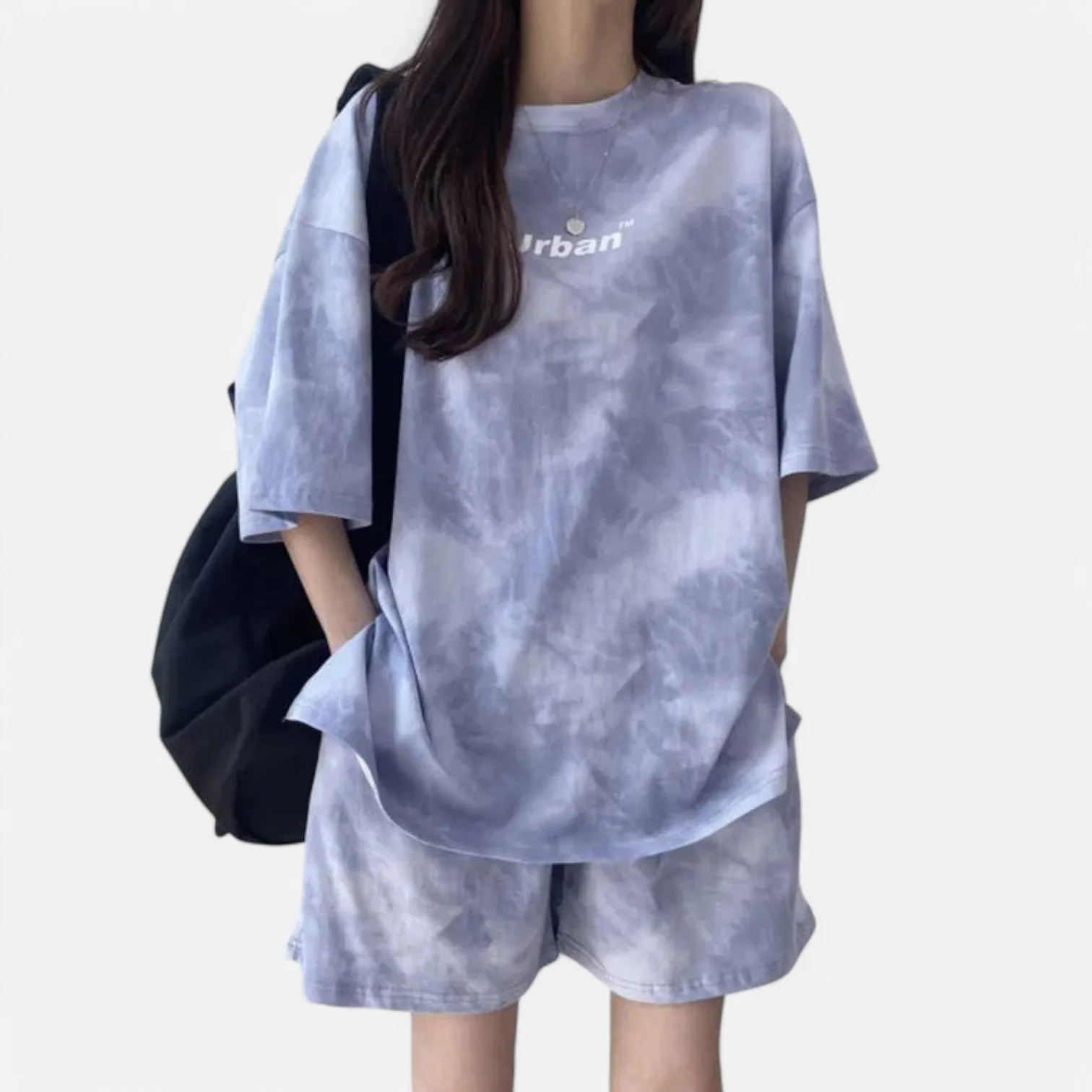Monacogents | Casual Tie-Dye T-Shirt & Shorts Set