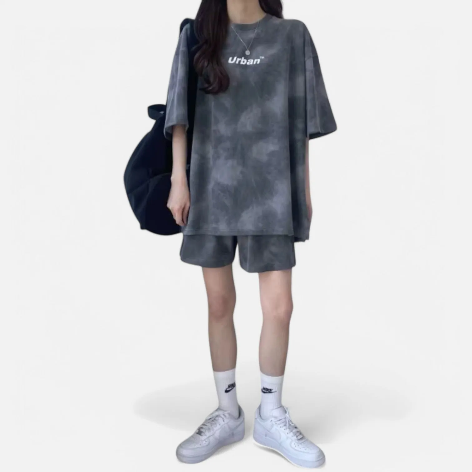 Monacogents | Casual Tie-Dye T-Shirt & Shorts Set