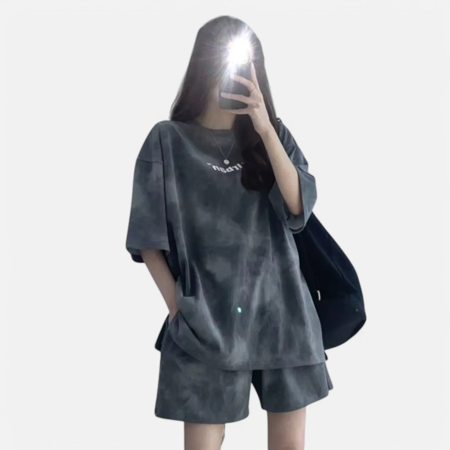 Monacogents | Casual Tie-Dye T-Shirt & Shorts Set