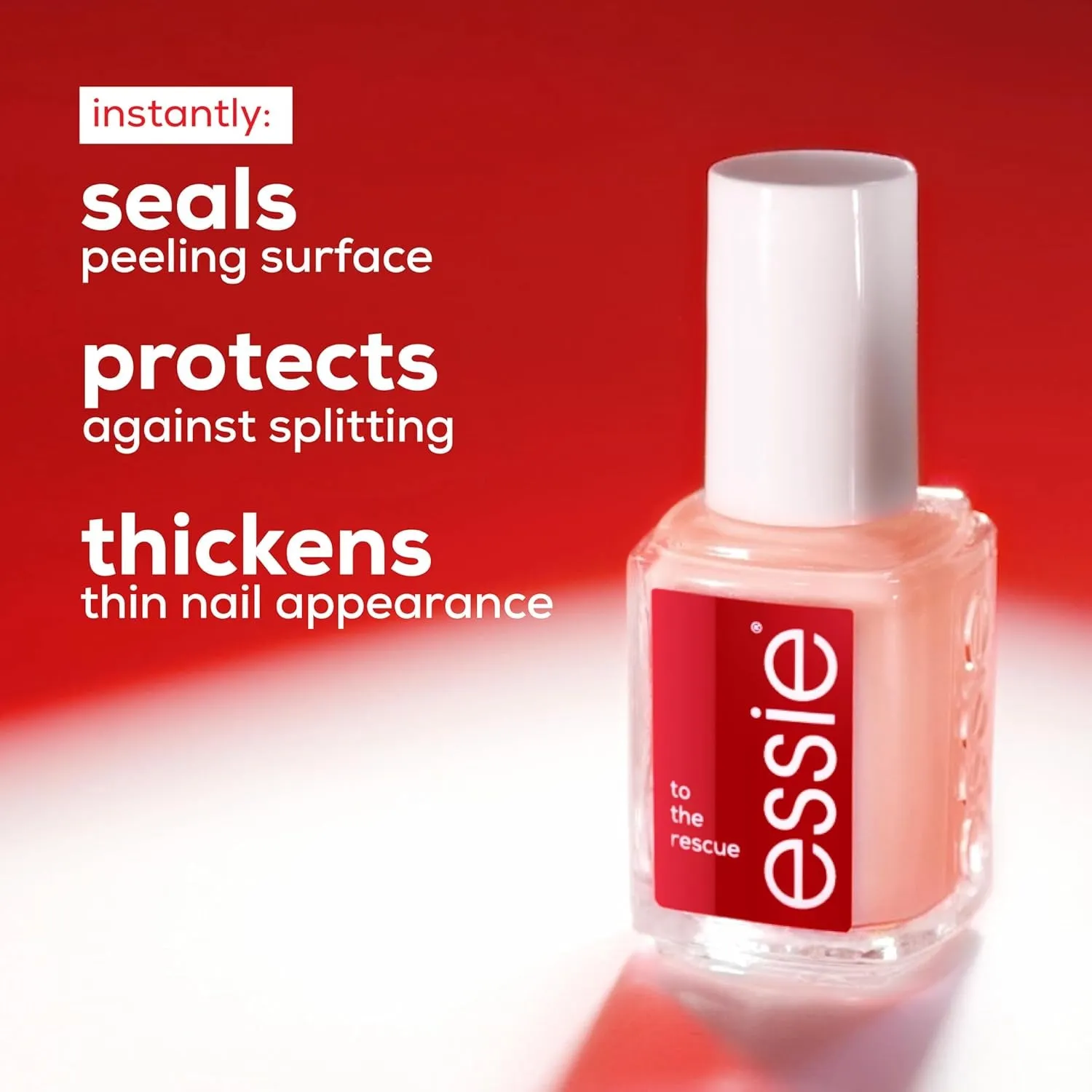 Nail Care, UV Gel Damage Repair Treatment, to the Rescue Nail Repair Base Coat, 0.46 Fl Oz