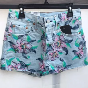 New 501® HIGH RISE FLORAL SHORTS