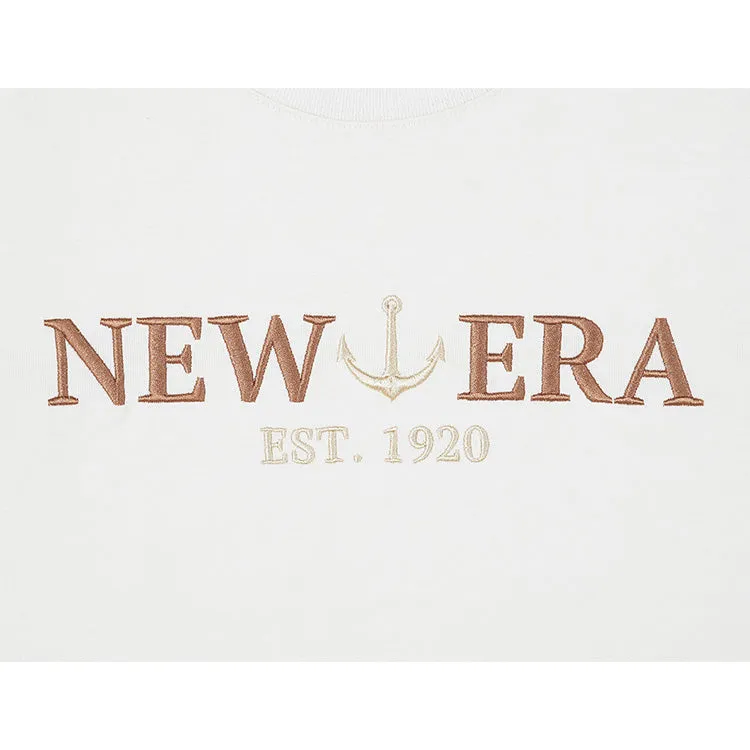 New Era Sailor Club Light Cream Short Sleeve T-Shirt