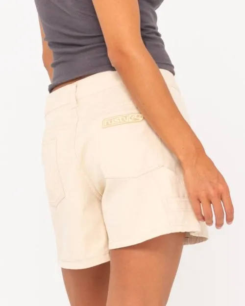 New Look Low Rise Cargo Short - Oatmilk
