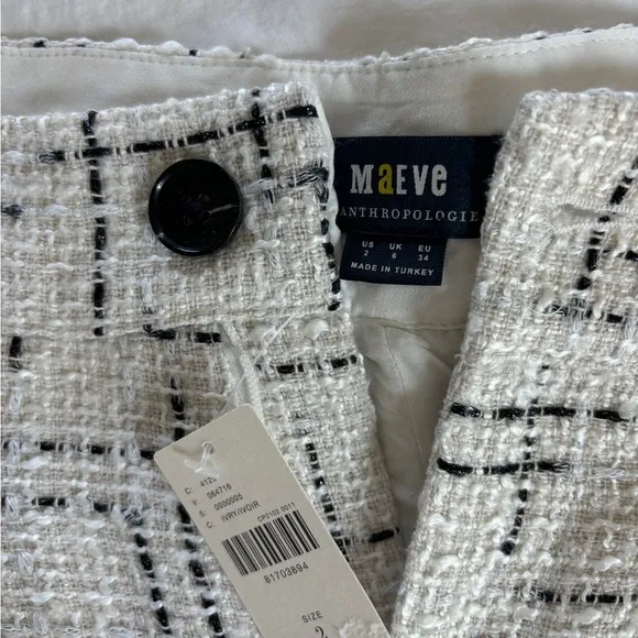 NEW Maeve tweed shorts