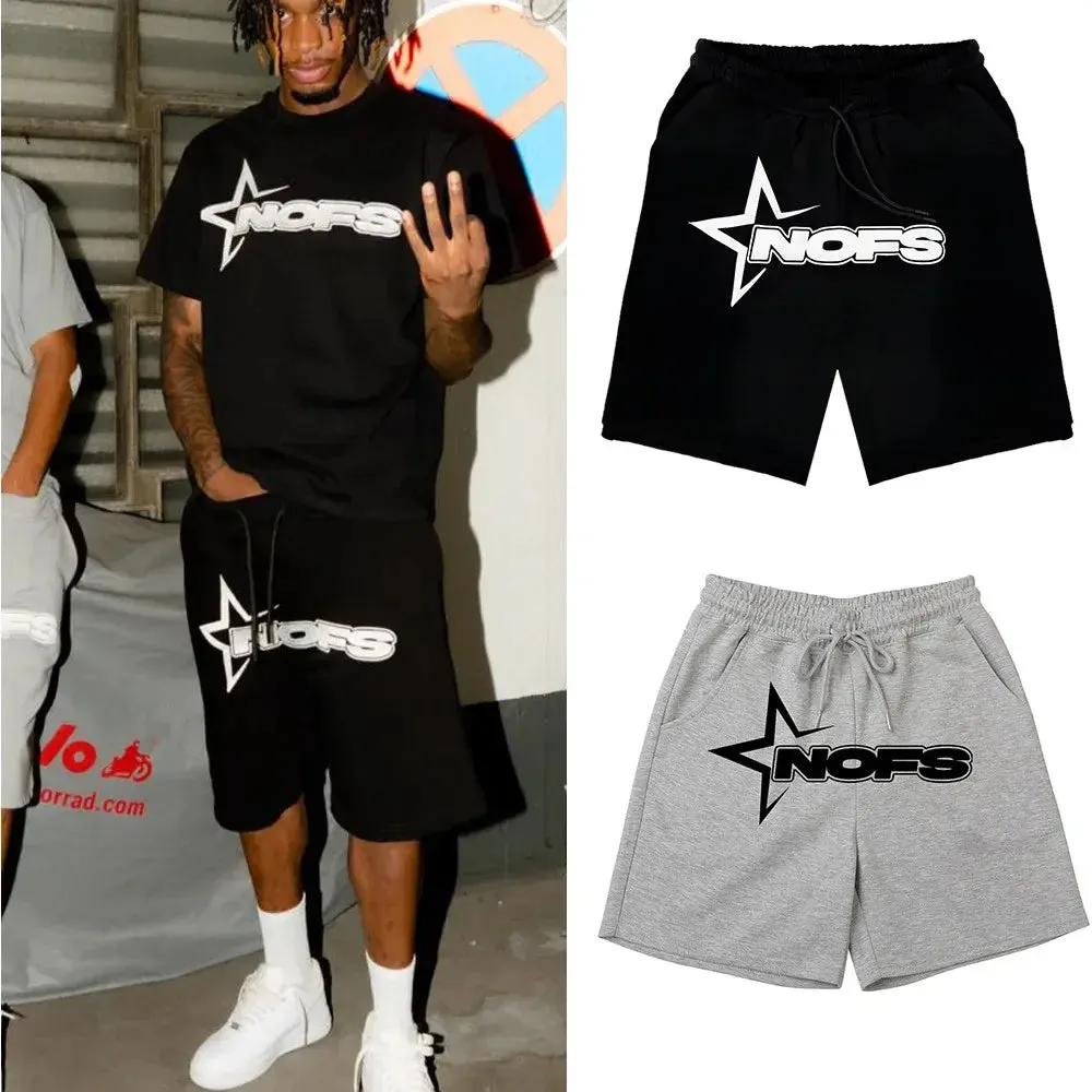 NOFS Casual Loose Drawstring Shorts