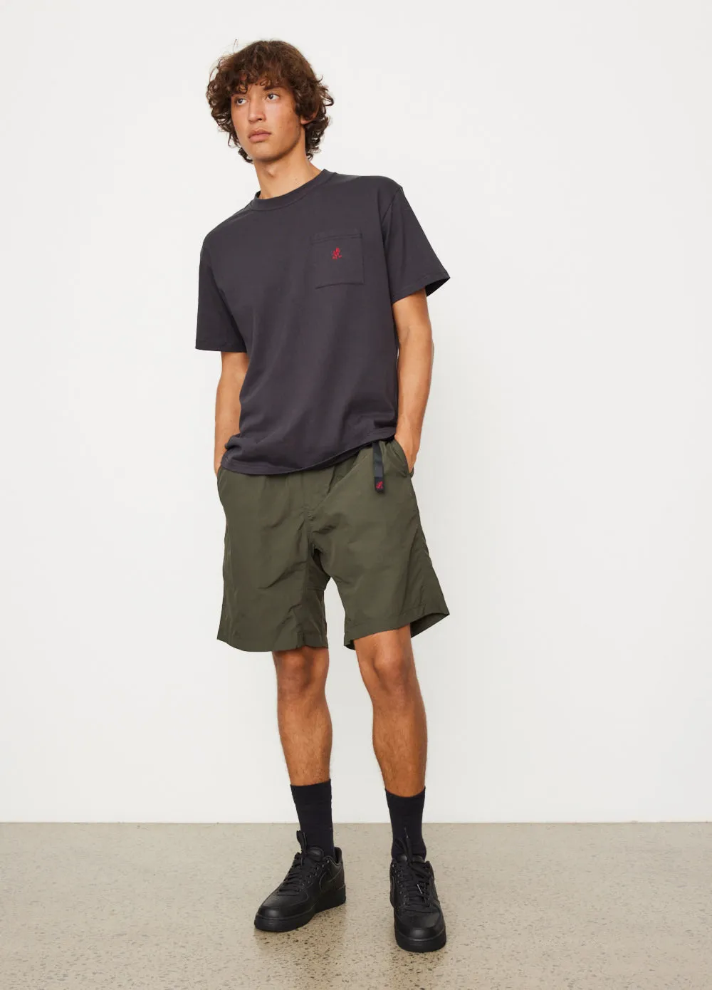 Nylon Loose Shorts