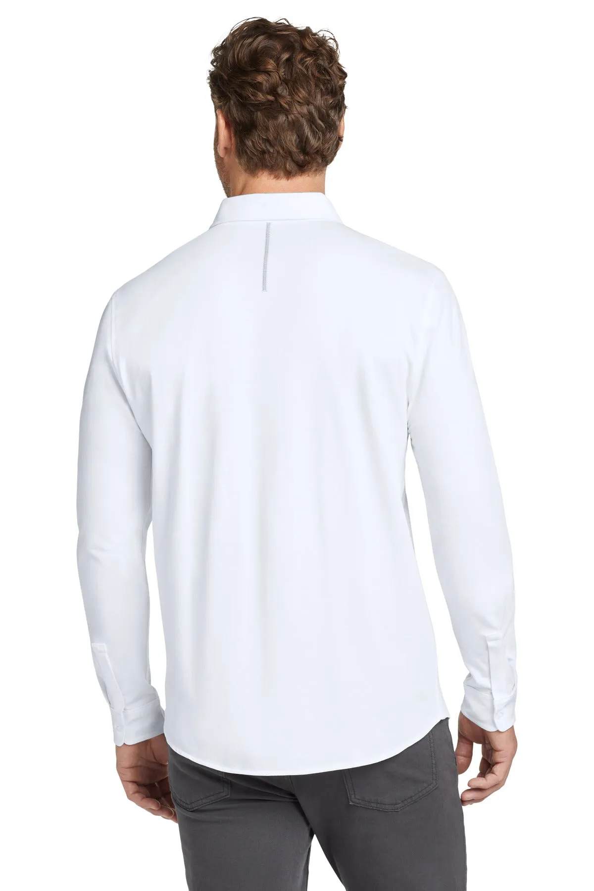 OGIO   Code Stretch Long Sleeve Button-Up. OG145 Bright White