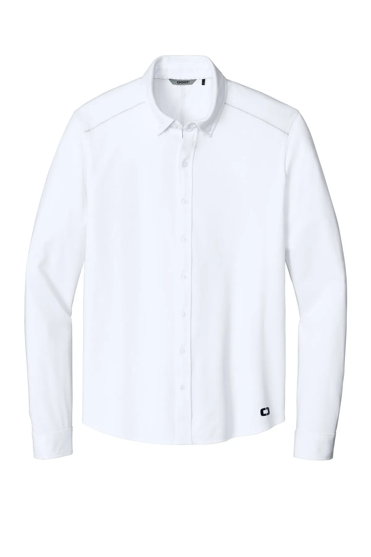 OGIO   Code Stretch Long Sleeve Button-Up. OG145 Bright White