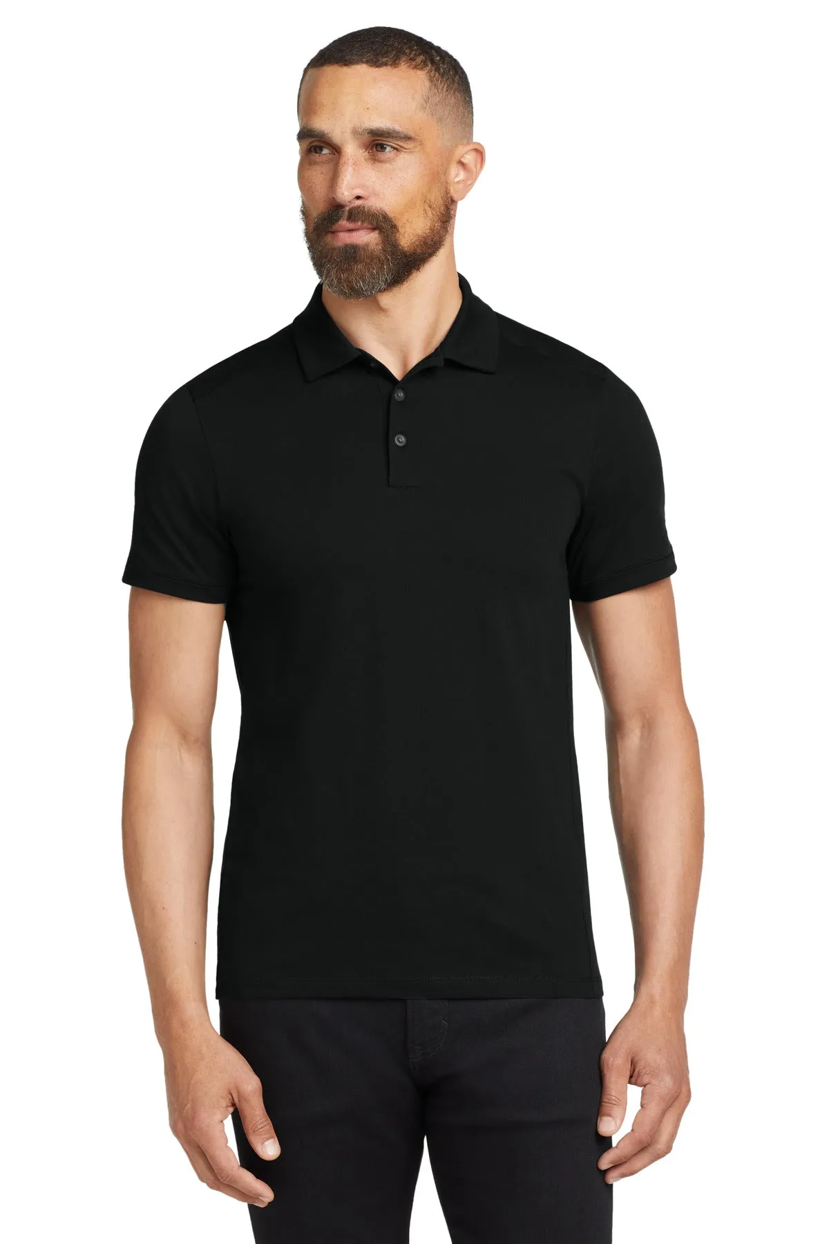 OGIO  Code Stretch Polo. OG146 Blacktop
