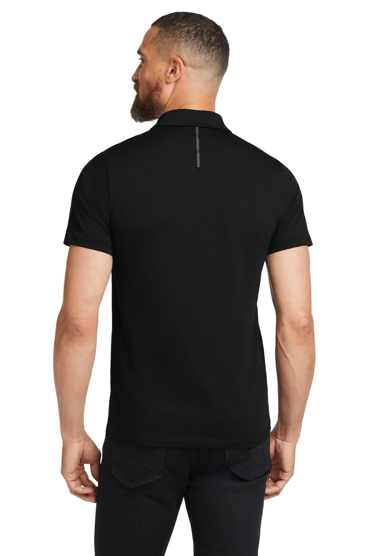 OGIO  Code Stretch Polo. OG146 Blacktop