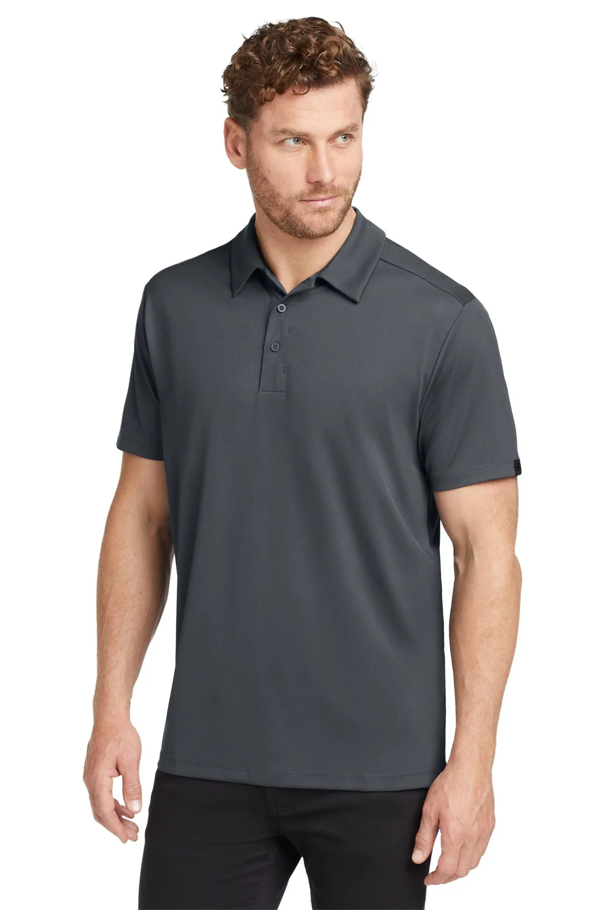 OGIO Framework Polo. OG125 Diesel Grey