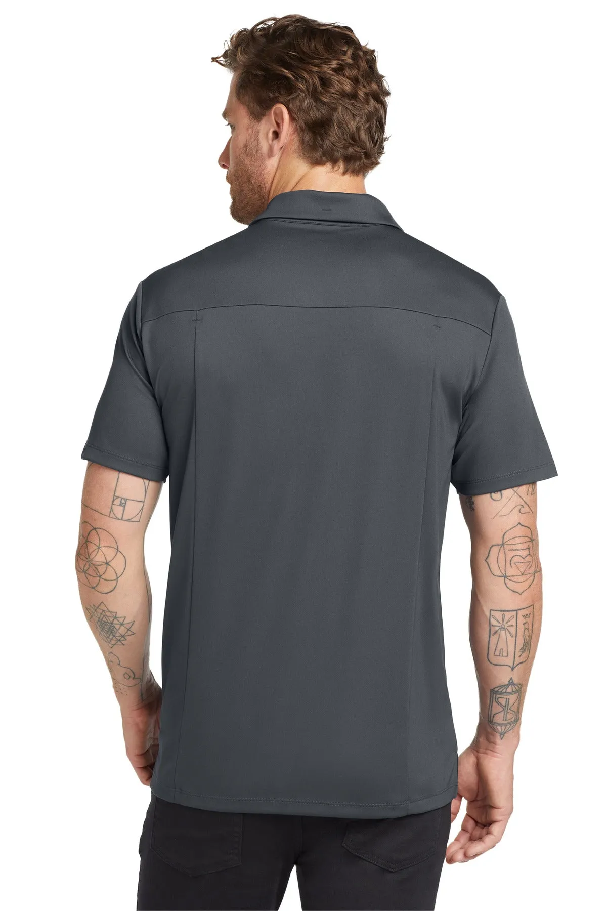 OGIO Framework Polo. OG125 Diesel Grey