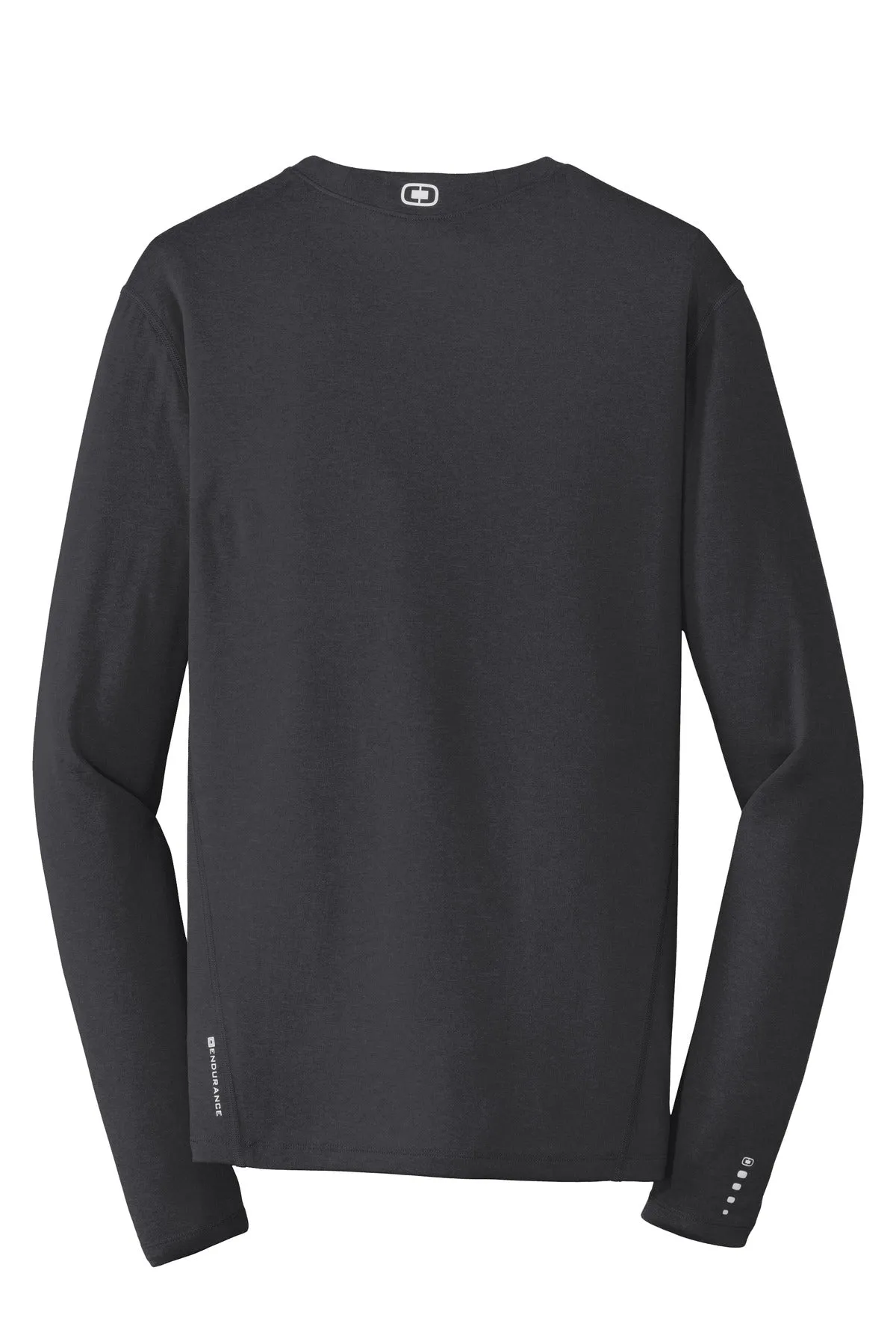 OGIO Long Sleeve Pulse Crew. OE321 Blacktop