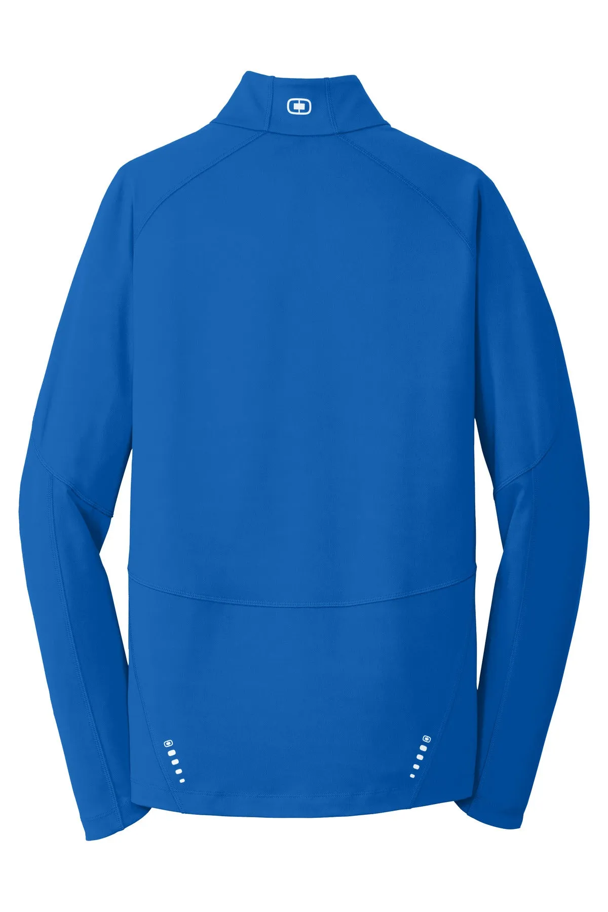 OGIO Radius 1/4-Zip. OE550 Electric Blue