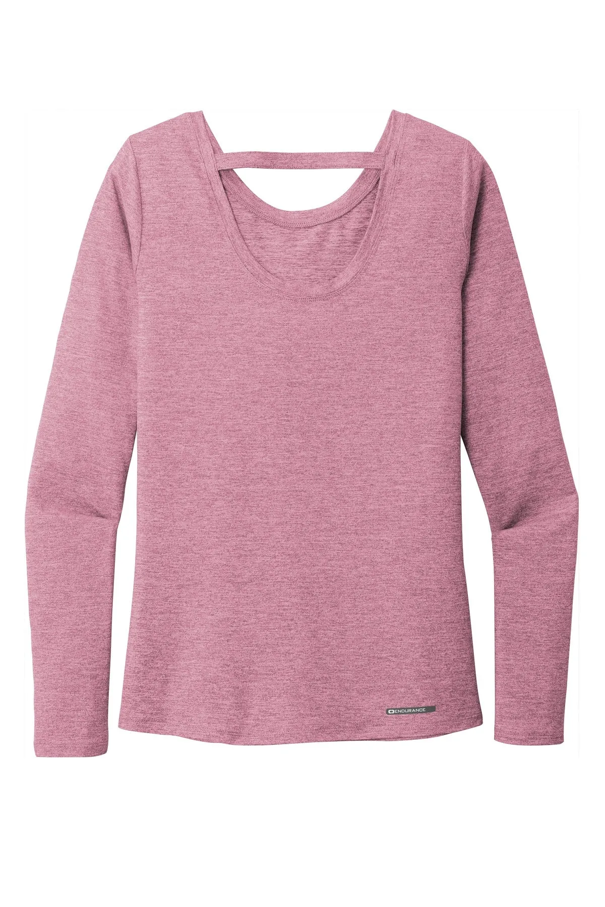 OGIO  Women's Force Long Sleeve Tee LOE340 Lilac Heather