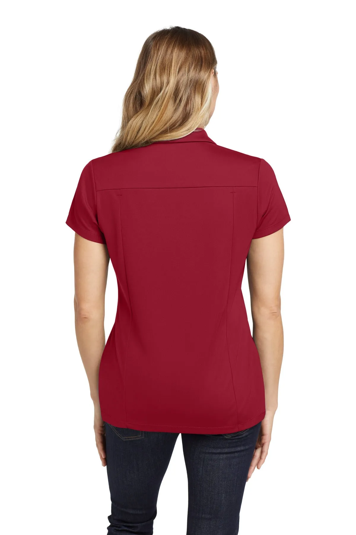 OGIO Women's Framework Polo. LOG125 Signal Red