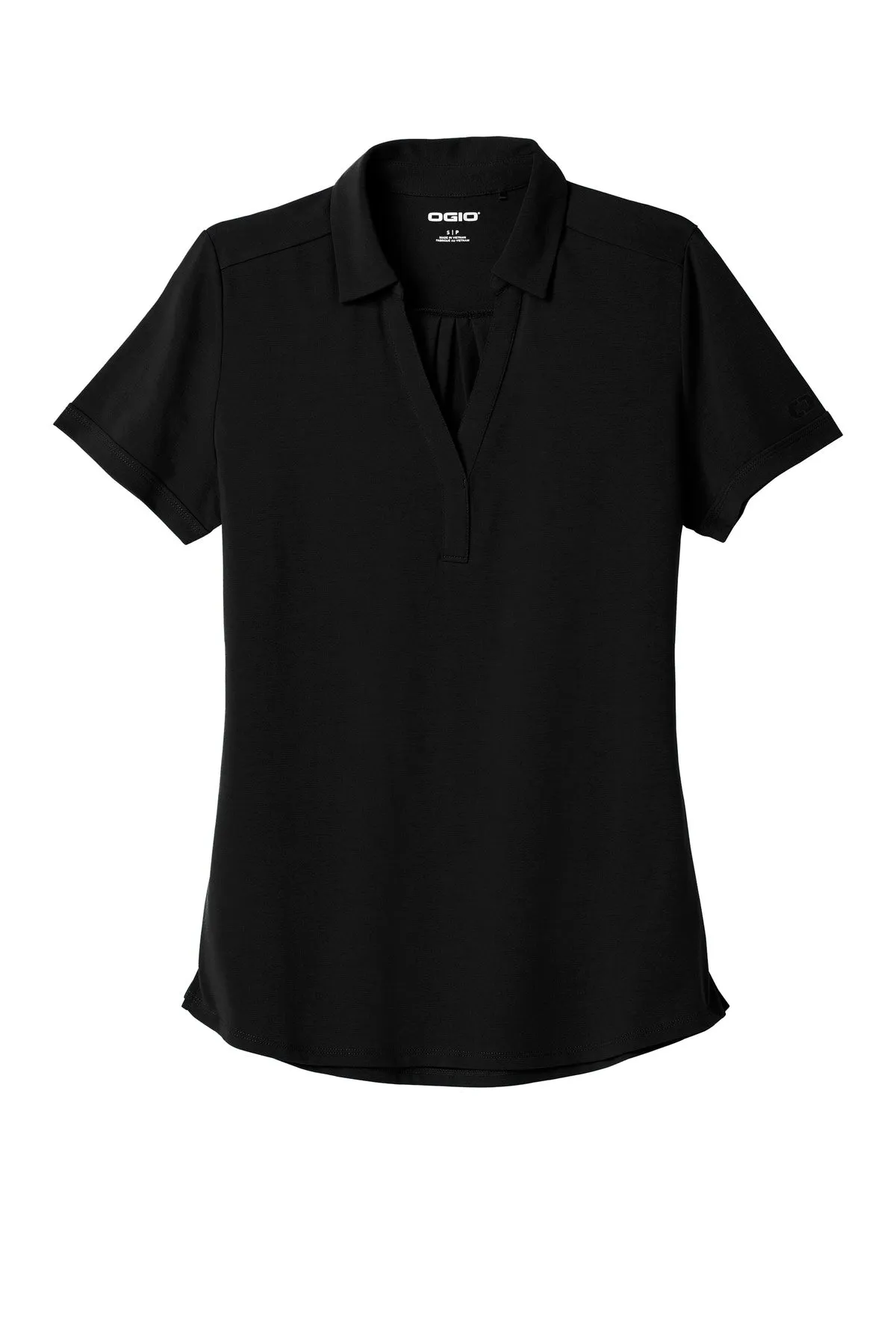 OGIO  Women's Limit Polo. LOG138 Blacktop