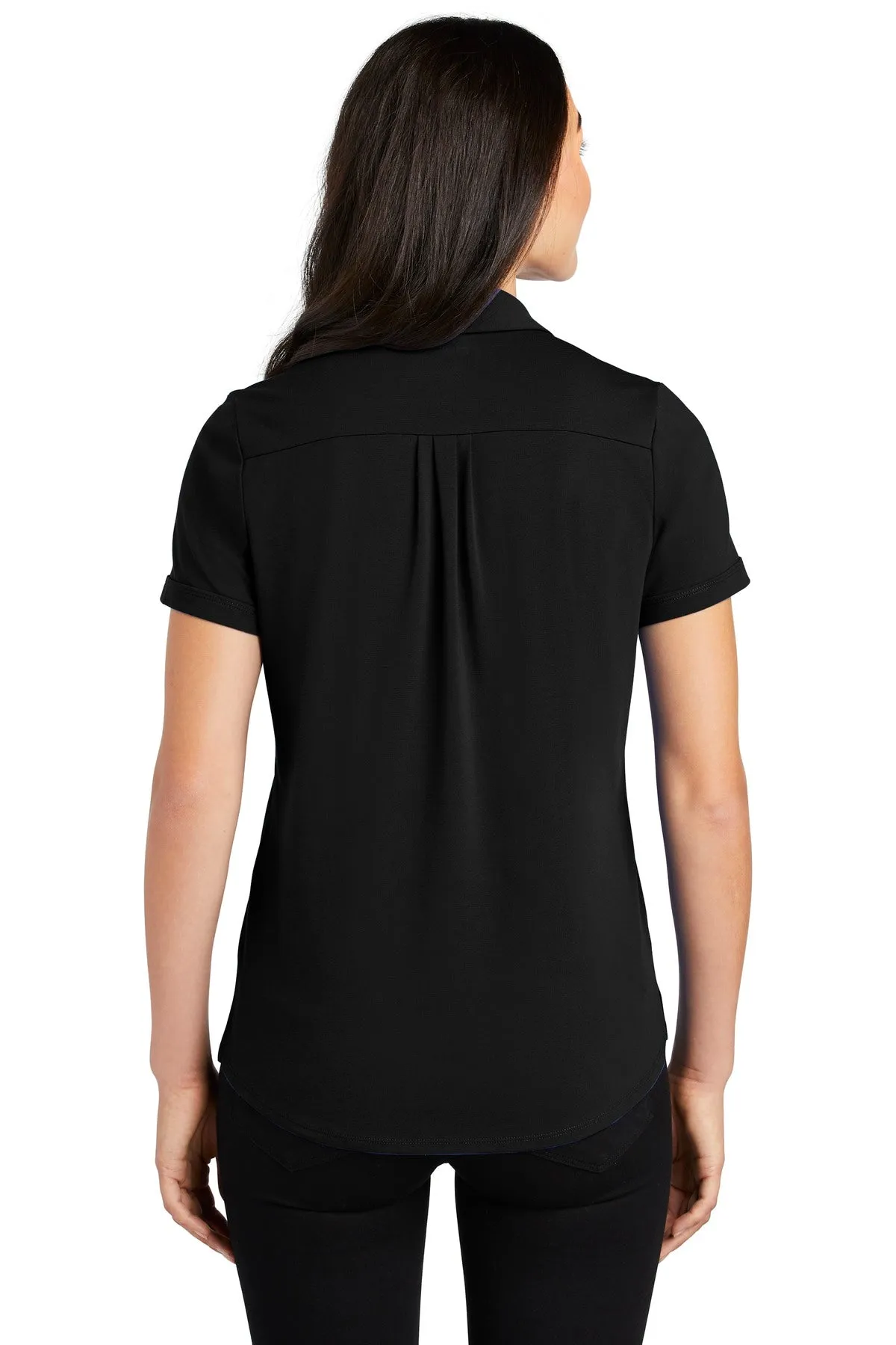 OGIO  Women's Limit Polo. LOG138 Blacktop