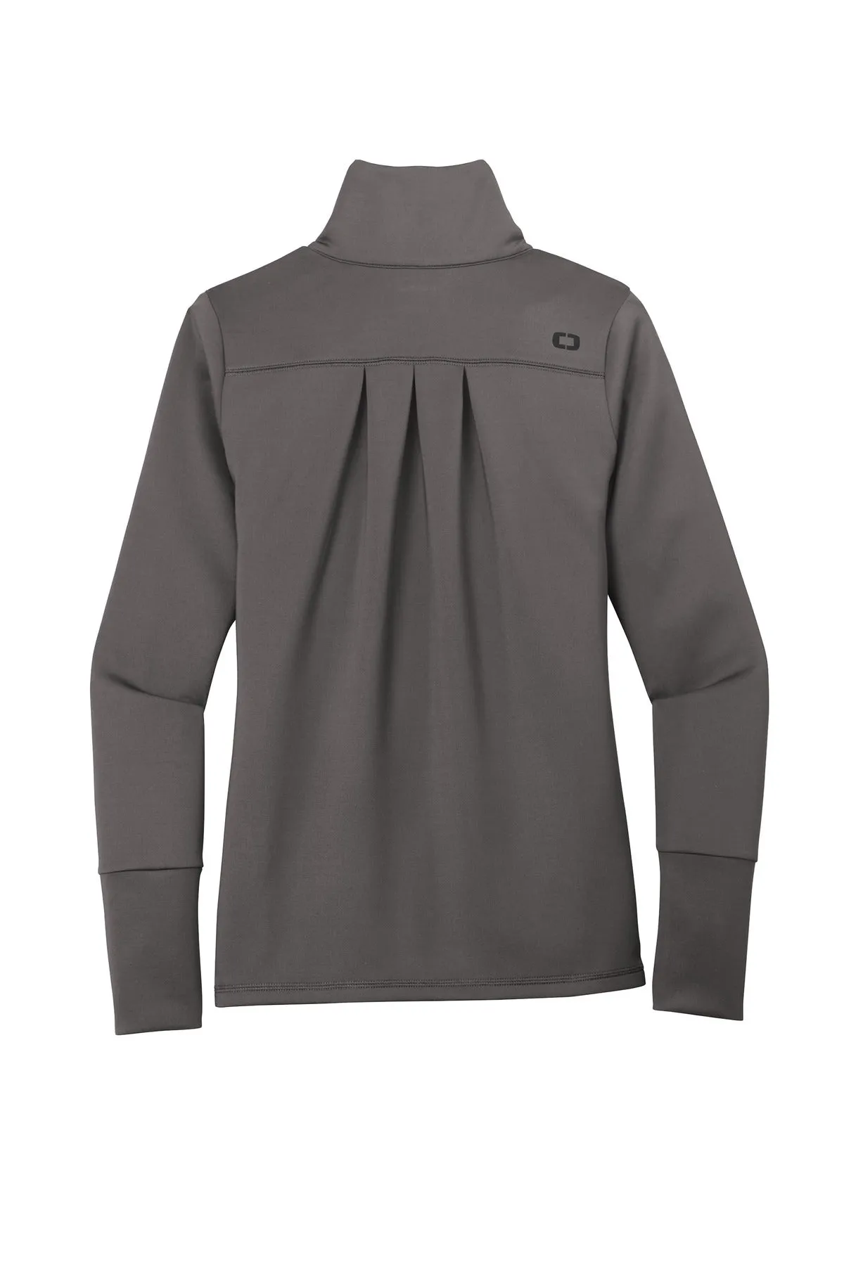 OGIO  Women's Modern Performance Full-Zip. LOE703 Tarmac Grey