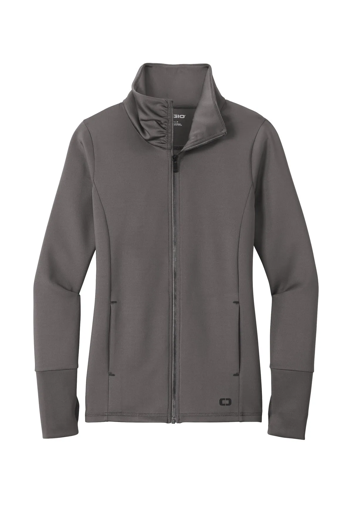 OGIO  Women's Modern Performance Full-Zip. LOE703 Tarmac Grey