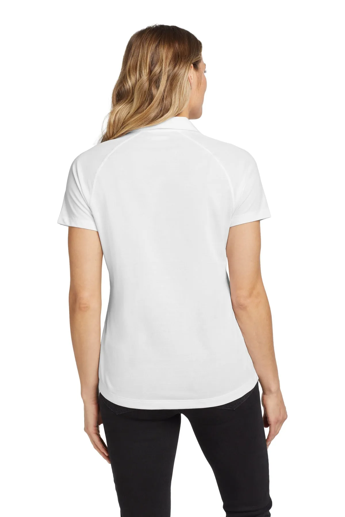 OGIO Women's Onyx Polo. LOG126 White