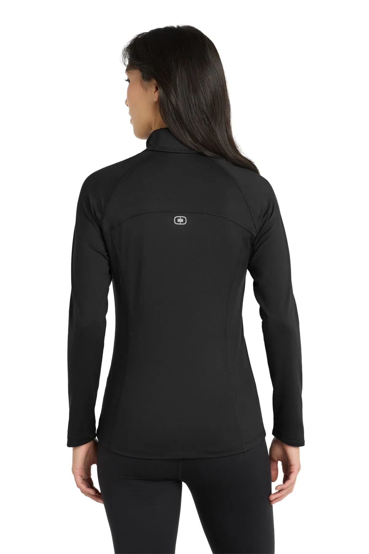 OGIO Women's Radius Full-Zip. LOE551 Blacktop