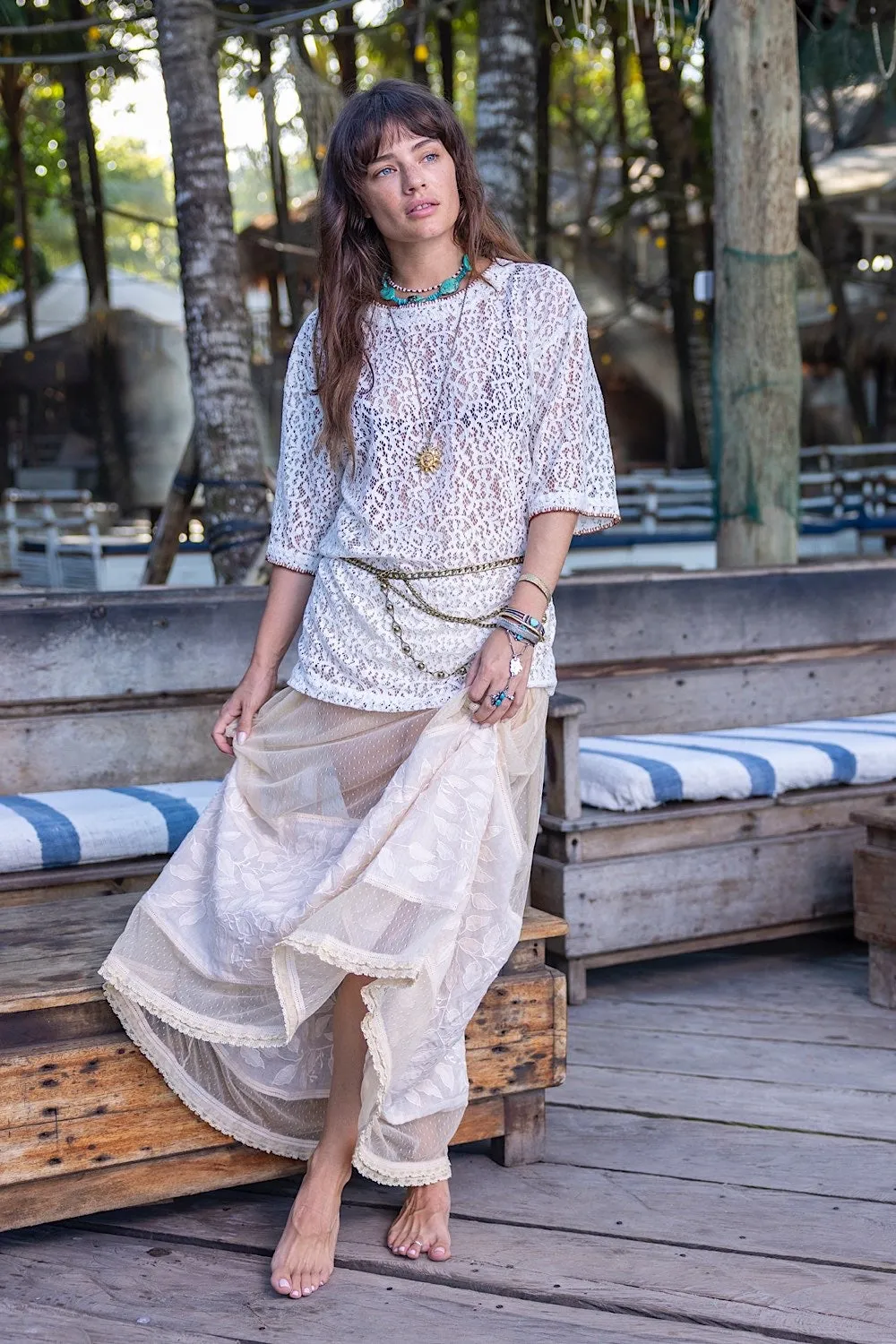 Only You Lace T-shirt