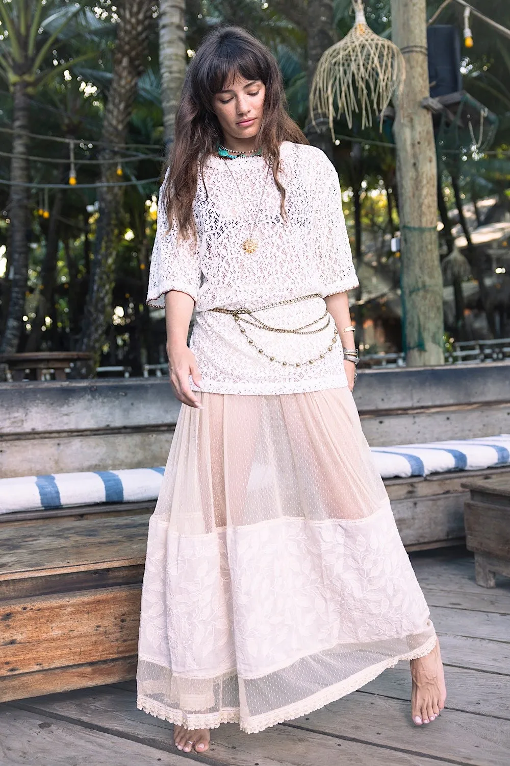 Only You Lace T-shirt