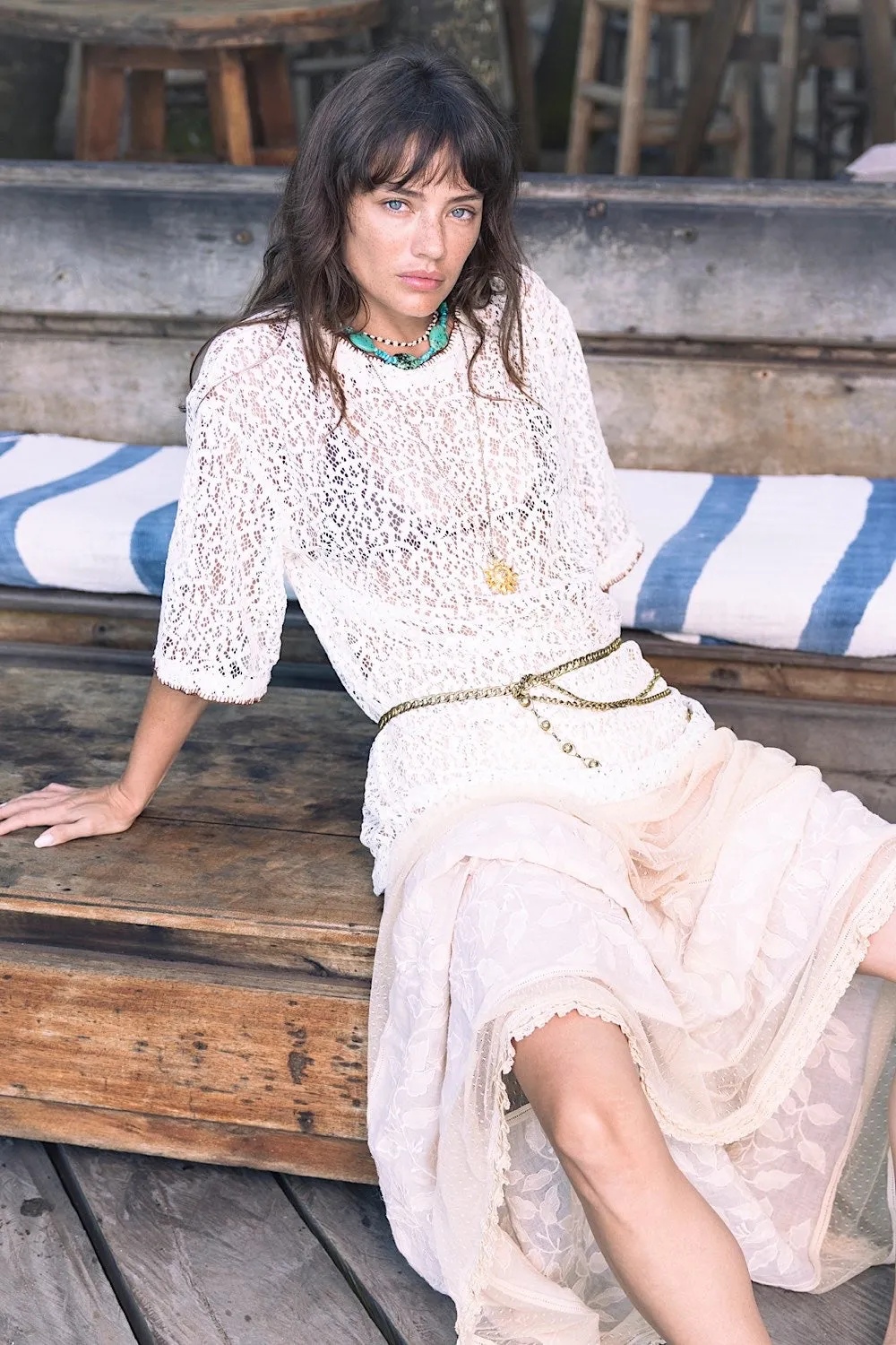 Only You Lace T-shirt
