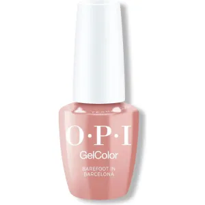 OPI GelColor Gel Nail Polish - Barefoot in Barcelona (Creme) with OPI Intelli-Gel Technology™ / 0.5 oz.