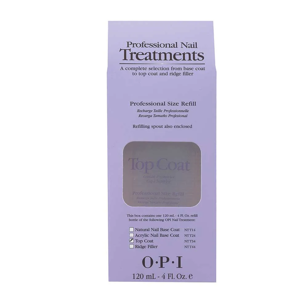 OPI - Top Coat Refill 120ml./4oz.