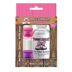 Piggy Paint 2 Polish   Remover Box Set
