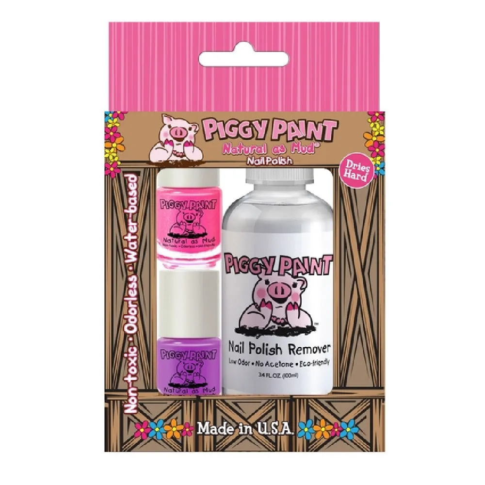 Piggy Paint 2 Polish   Remover Box Set